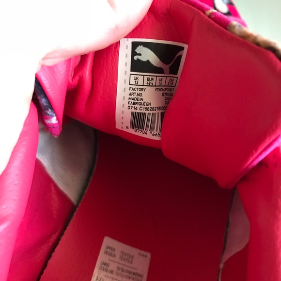 Puma House of Hackney pink velvet sneakers - Picture 5 of 8